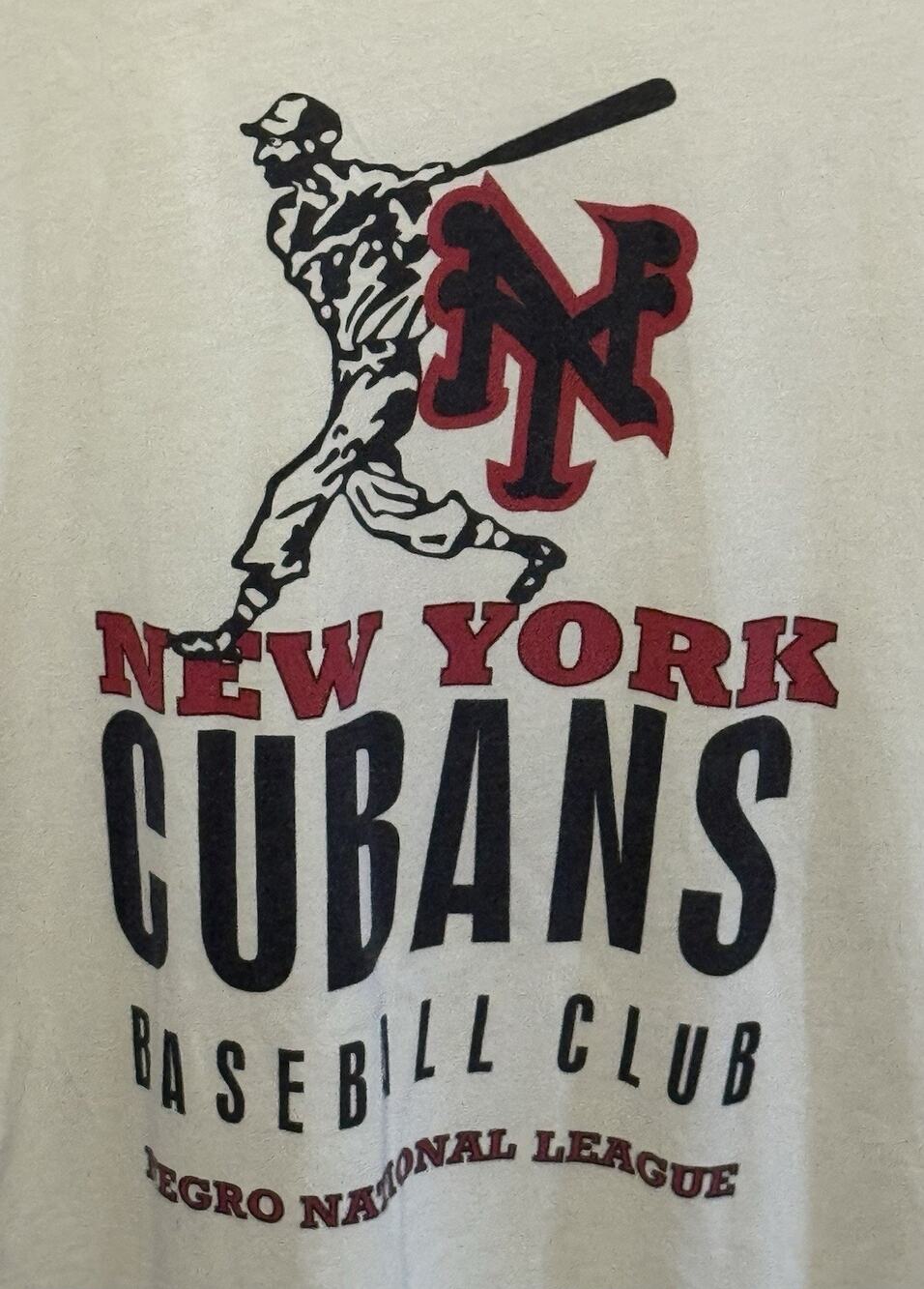 New York Cubans Ebbets Field Flannels Negro League Baseball 3XL T-Shirt
